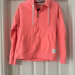 Calvin Klein Coral Women's Performance 1/4 Zip
